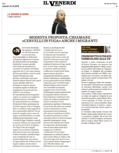 Articolo cervelli