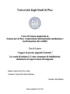 Frontespizio tesi FB